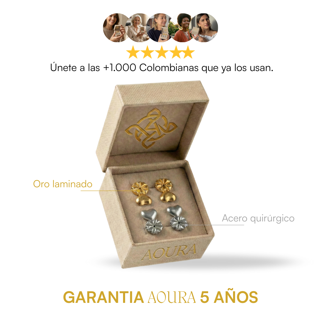 Levantadores de aretes Aoura®