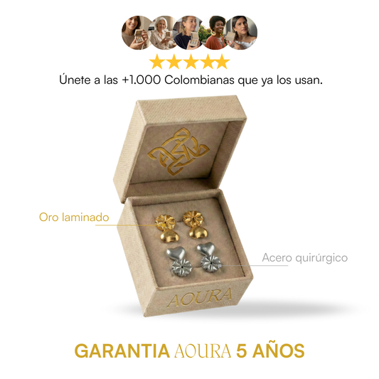 Levantadores de aretes Aoura®